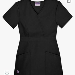 Size small never worn black scrub top